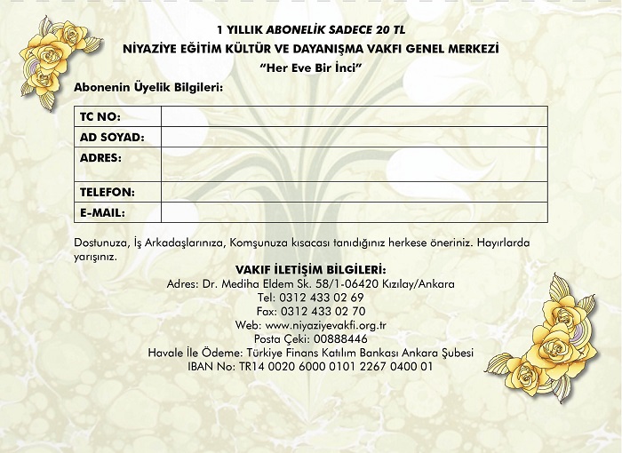 "�nciden Damlalar"�n Alt�nc� Say�s�